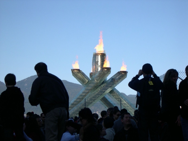 Olympic Cauldron by Craig Thomson