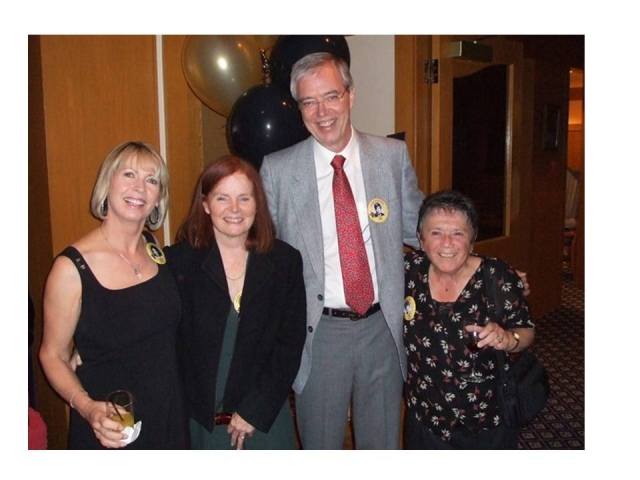 Donna Lysell (Heaslip), Susan Ryan (Cluff), John Ryan, Debbie Both (Ball)