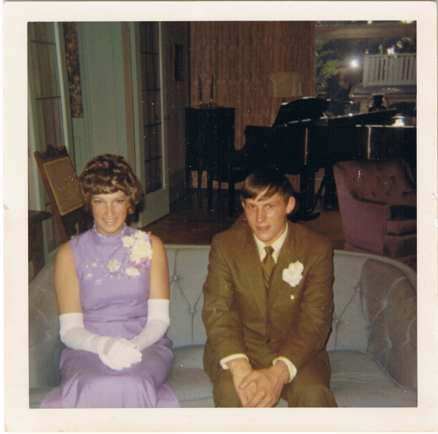 Cathy MacDonald (Mustafa) and Jim Harrop on Grad Night 1969